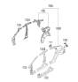 Diagram for 2014 Hyundai Elantra Fuel Filler Housing - 71531-3X200