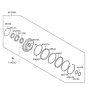 Diagram for 2012 Hyundai Elantra Torque Converter - 45100-26100