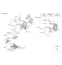 Diagram for 2011 Hyundai Elantra Seat Cover - 88260-3X051-PBS