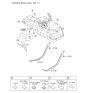 Diagram for 2011 Hyundai Elantra Fuel Tank Strap - 31210-3X000