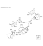 Diagram for Hyundai Elantra Muffler Hanger Straps - 28761-3K100