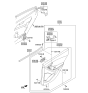 Diagram for 2011 Hyundai Elantra Door Handle - 83620-3X110-RY