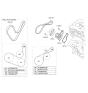 Diagram for Hyundai Elantra Drive Belt - 25212-2E830