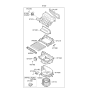 Diagram for 2014 Hyundai Elantra Cabin Air Filter - 97133-2H001