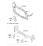 Diagram for 2012 Hyundai Elantra Horn - 96621-3X000