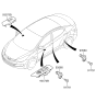 Diagram for 2011 Hyundai Elantra Power Window Switch - 93570-3X500-RAS