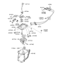 Diagram for 2005 Hyundai Tucson Shift Cable - 43794-2E000