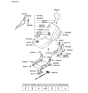 Diagram for 2006 Hyundai Tucson Seat Cover - 88170-2E010-DDJ