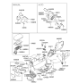 Diagram for Hyundai Center Console Base - 84671-2E010-LM