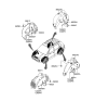 Diagram for Hyundai Tucson Wheelhouse - 86821-2E000