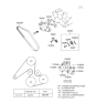 Diagram for 2006 Hyundai Tiburon Water Pump - 25100-23021