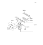 Diagram for 2005 Hyundai Tucson Exhaust Manifold - 28510-23780