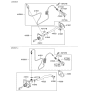 Diagram for 2005 Hyundai Tucson Clutch Master Cylinder - 41610-2E005