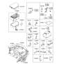 Diagram for 2006 Hyundai Veracruz Fuse - 91840-4A000