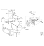 Diagram for 2014 Hyundai Veloster Coolant Reservoir - 25430-2V700