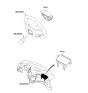 Diagram for 2013 Hyundai Veloster Air Bag - 56900-2V000