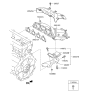 Diagram for 2015 Hyundai Veloster Exhaust Manifold - 28510-2BEF1