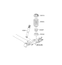 Diagram for Hyundai Coil Springs - 55330-2V000