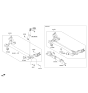 Diagram for 2016 Hyundai Veloster Axle Beam - 55100-2V501