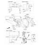 Diagram for 2012 Hyundai Veloster Brake Master Cylinder - 58510-2V200