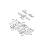 Diagram for Hyundai Veloster Floor Pan - 65120-2V010