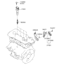 Diagram for Hyundai Veloster Ignition Coil - 27301-2B110