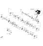 Diagram for 2013 Hyundai Veloster Transfer Case Bearing - 43226-26000