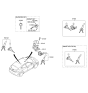 Diagram for Hyundai Door Lock Cylinder - 81970-2VC00