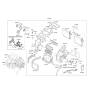 Diagram for 2013 Hyundai Accent Evaporator - 97139-1R000