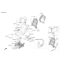 Diagram for 2014 Hyundai Veloster Seat Cover - 88160-2V421-S6R