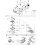 Diagram for 2016 Hyundai Veloster Car Speakers - 96330-2V100