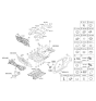 Diagram for 2011 Hyundai Veloster Dash Panels - 84120-2V200