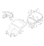 Diagram for 2012 Hyundai Veloster Door Lock - 81260-2V000