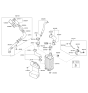 Diagram for Hyundai Veloster Intercooler - 28272-2B700