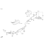 Diagram for 2017 Hyundai Veloster Muffler - 28710-2V300