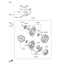 Diagram for 2013 Hyundai Veloster Voltage Regulator - 37370-2B300