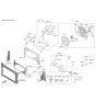 Diagram for Hyundai Fan Motor - 25380-M6000