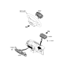 Diagram for Hyundai Air Bag - 84530-F3500