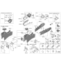 Diagram for 2020 Hyundai Elantra Armrest - 84660-F3000-PK8