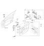 Diagram for Hyundai Elantra Mirror Switch - 93573-F2010-4X