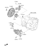 Diagram for 2020 Hyundai Elantra Clutch Slave Cylinder - 41421-32AA1