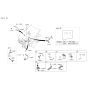 Diagram for 2020 Hyundai Elantra Battery Cable - 91855-F3160