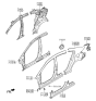 Diagram for 2016 Hyundai Elantra Fuel Filler Housing - 71531-F2000