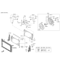 Diagram for Hyundai Coolant Reservoir Hose - 25451-F2000