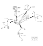 Diagram for 2020 Hyundai Elantra ABS Control Module - 58910-F3510