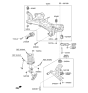 Diagram for Hyundai Crossmember Bushing - 62485-F2100