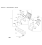 Diagram for 2019 Hyundai Elantra Seat Cover - 89160-F3000-YJA