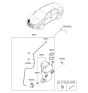 Diagram for Hyundai Elantra Washer Reservoir - 98620-F3500