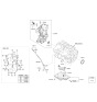 Diagram for 2020 Hyundai Elantra Oil Pan - 21510-2E040