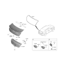 Diagram for 2020 Hyundai Elantra Door Lock - 81260-F3510-S3B